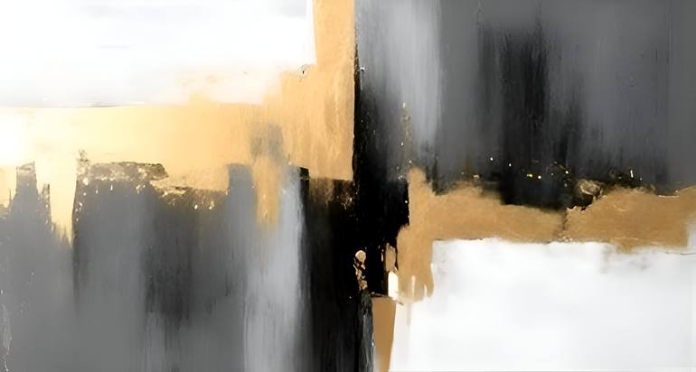 Original Abstract Home Painting by Macister Rodríguez