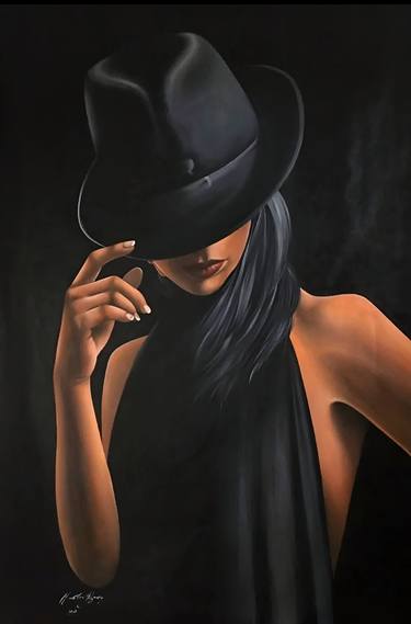 Original Realism Fashion Paintings by Macister Rodríguez