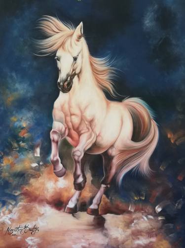 Original Horse Paintings by Macister Rodríguez