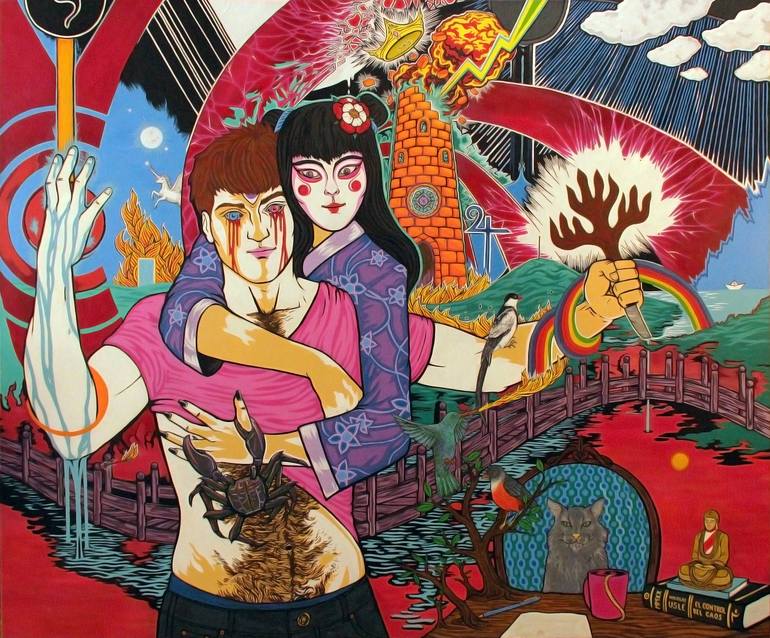 Print of Pop Art Fantasy Paintings by NicoláS Uslé