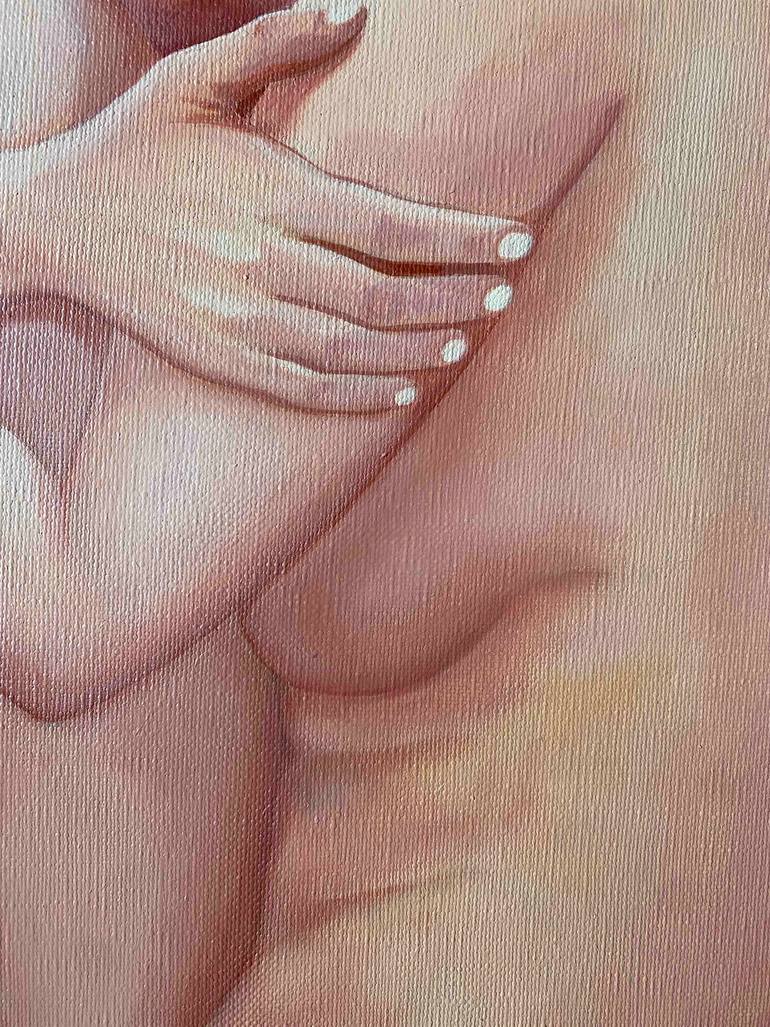 Original Figurative Women Painting by Myriam Achour Soumati