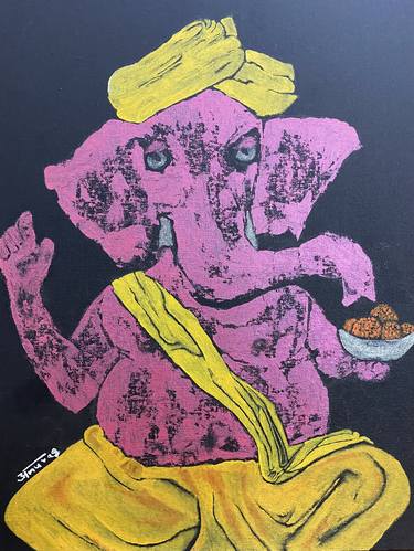 Print of Abstract Expressionism Religious Paintings by Anurag Anand