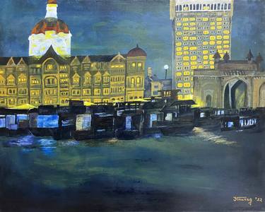 Print of Art Deco Cities Paintings by Anurag Anand