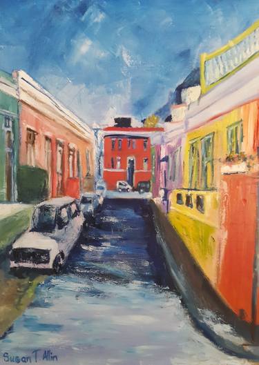 Original Impressionism Cities Paintings by Susan Allin