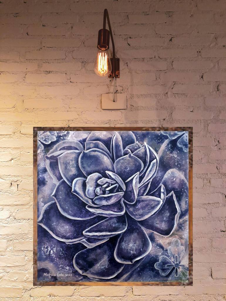 Original Floral Painting by Michelle Gates