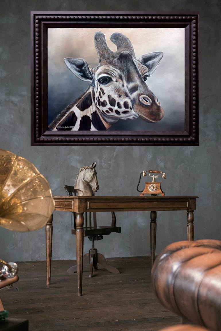 Original Realism Animal Painting by Michelle Gates