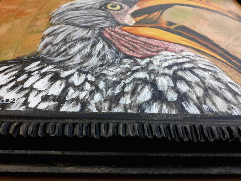 Original Expressionism Animal Painting by Michelle Gates