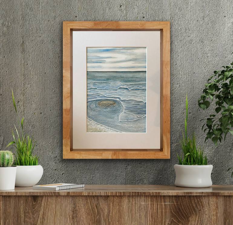 Original Contemporary Seascape Painting by Jean Tarran