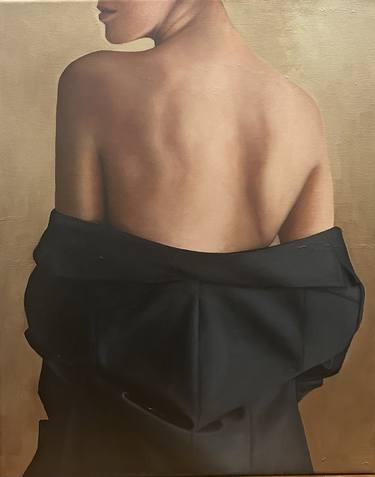 Original Classicism Body Paintings by Alexandra Caunerova