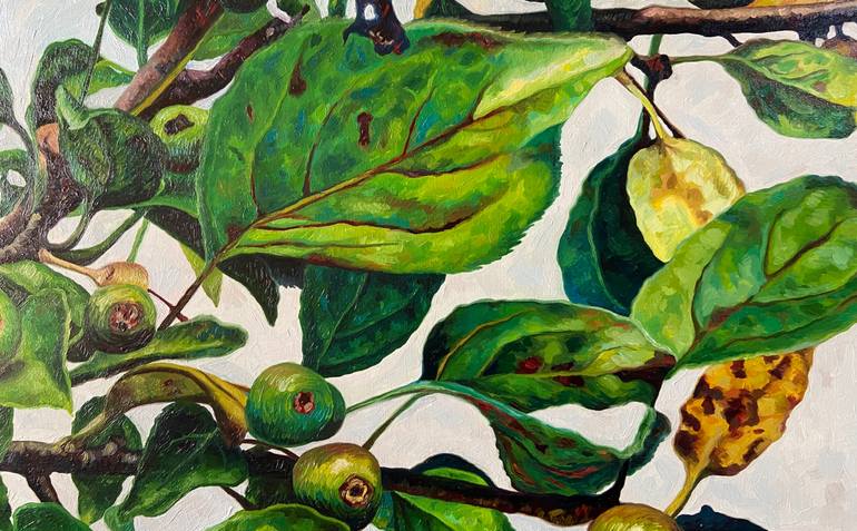 Original Impressionism Nature Painting by Kristina Nelson