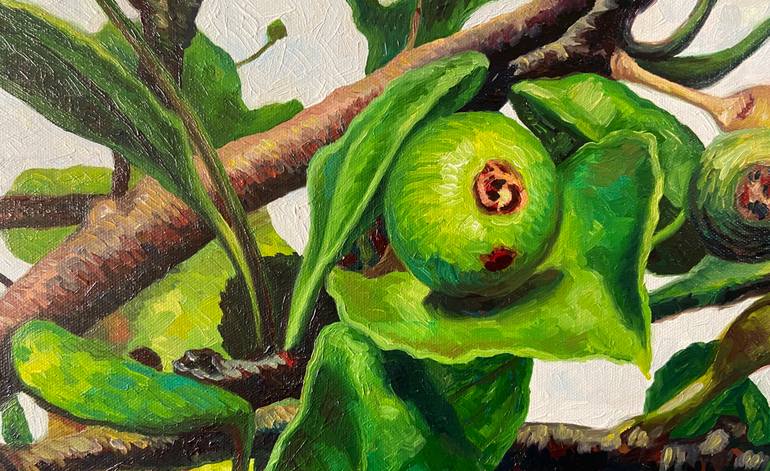 Original Impressionism Nature Painting by Kristina Nelson