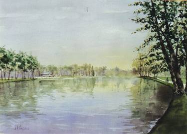 Original Realism Landscape Paintings by JAVIER RECAS