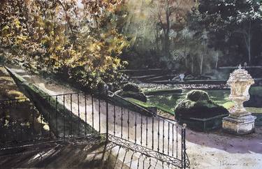 Original Garden Paintings by JAVIER RECAS