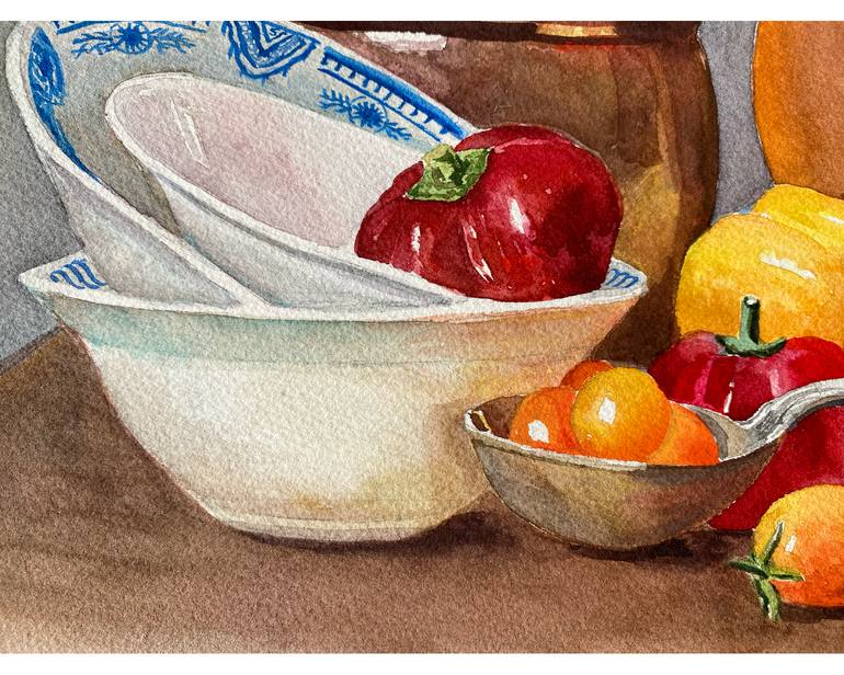 Original Figurative Still Life Painting by Samira Birar