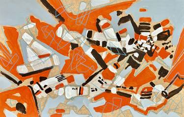 Composition in Orange and Gray thumb