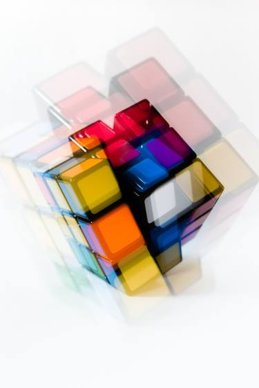 Unsolved Rubik's Cube thumb