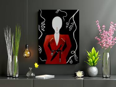 Original Art Deco Popular culture Paintings by Jennifer A