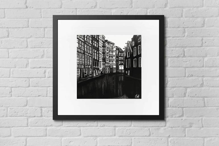 Original Fine Art Architecture Drawing by Charlotte Schembri