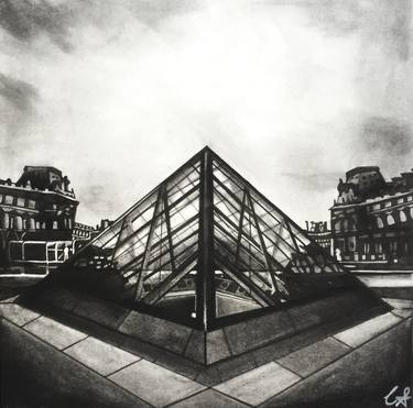 Original Fine Art Architecture Drawings by Charlotte Schembri