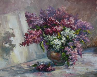 Original Realism Floral Painting by Svitlana Tkachuk