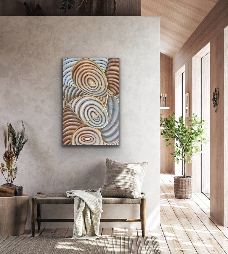 Original Contemporary Abstract Painting by Svetlana Kulabukhova