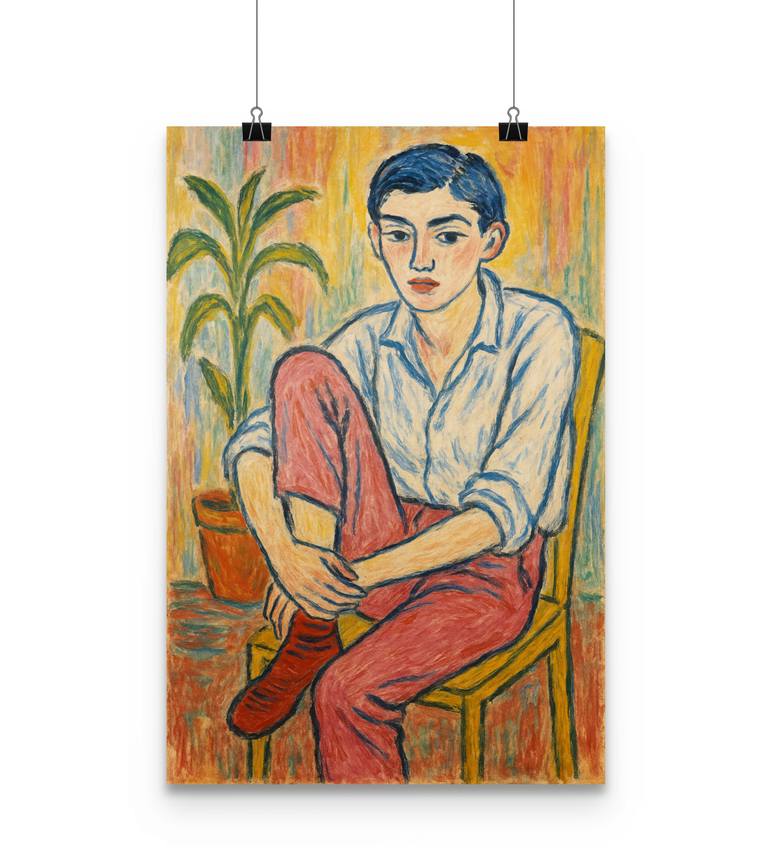 Original Digital Art People Painting by Sofia Gerona