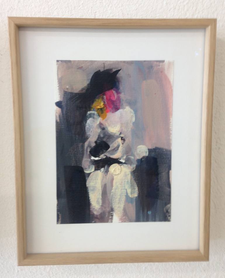 Original Expressionism Cinema Painting by Karen Thomas