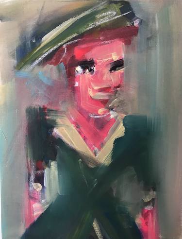 Original Expressionism Cinema Paintings by Karen Thomas