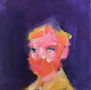 Original Expressionism Portrait Paintings by Karen Thomas