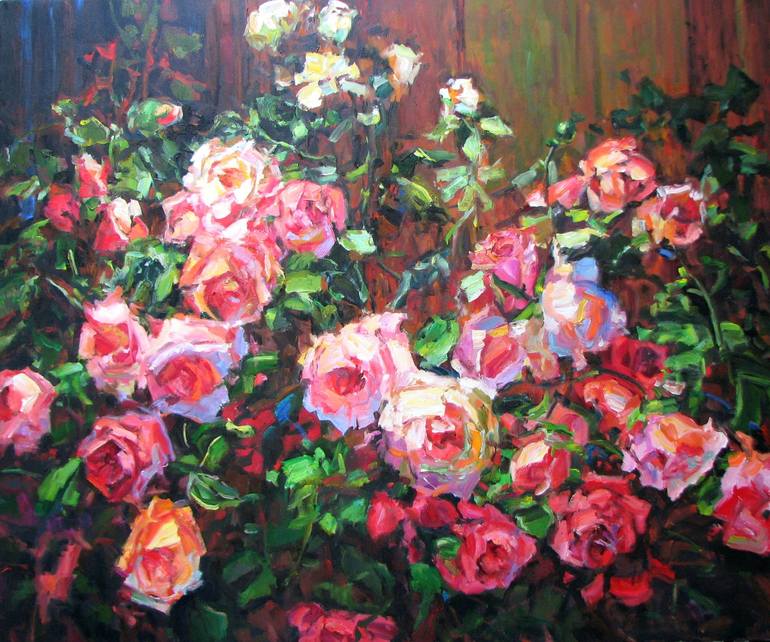 Roses Painting by Irina Sidorovich | Saatchi Art