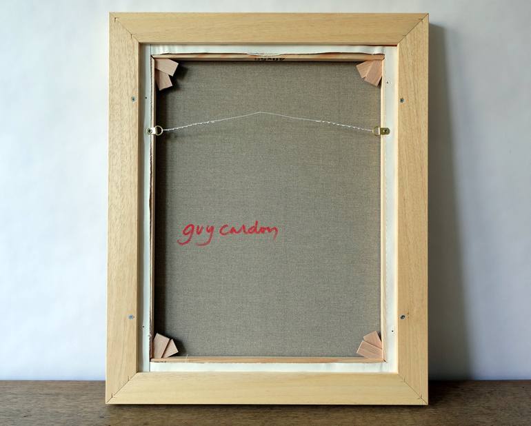 Original Art Deco Abstract Painting by Guy Cardon