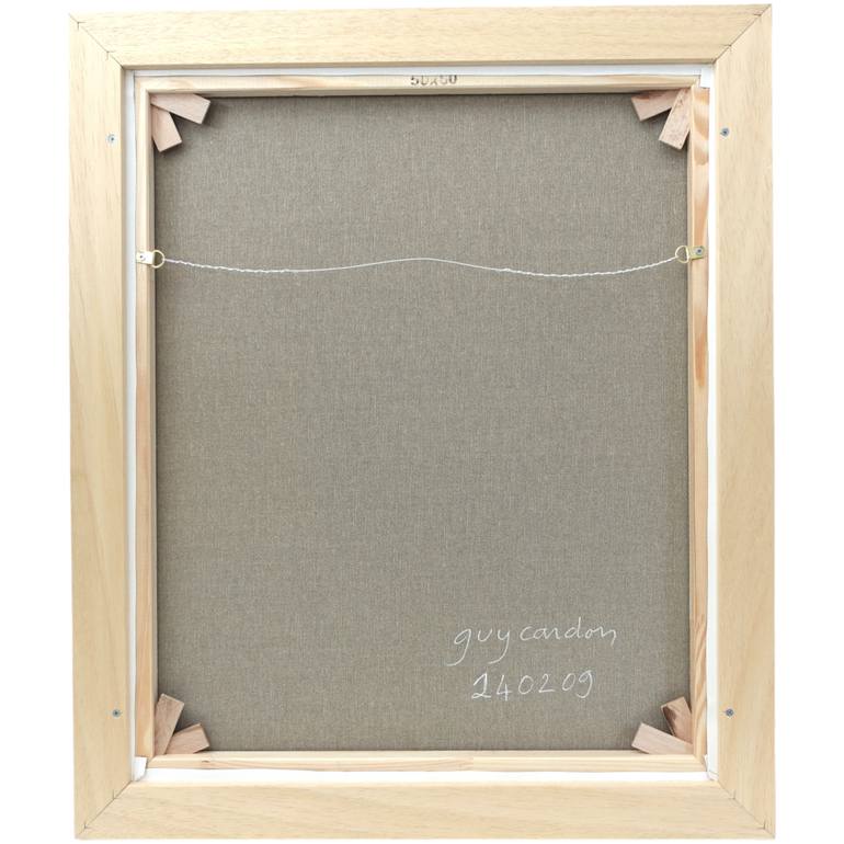 Original Abstract Geometric Painting by Guy Cardon