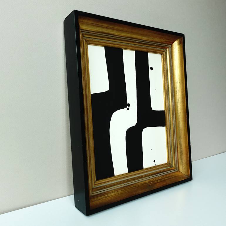 Original Abstract Expressionism Abstract Painting by Guy Cardon