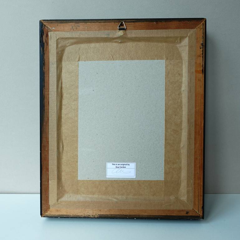 Original Abstract Expressionism Abstract Painting by Guy Cardon