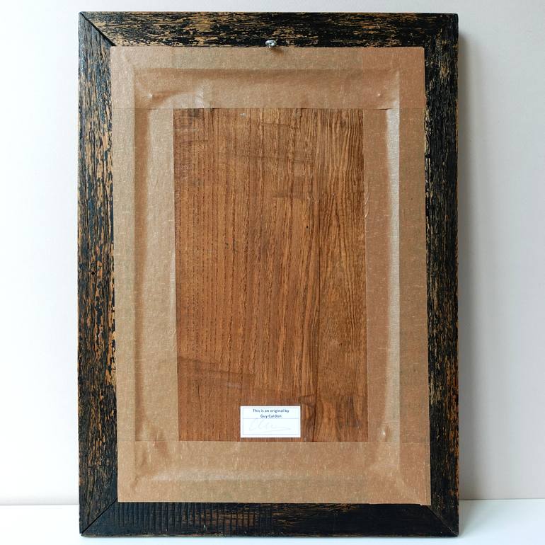 Original Art Deco Abstract Painting by Guy Cardon