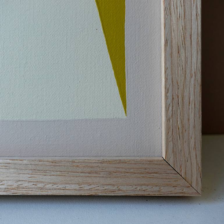 Original Abstract Geometric Painting by Guy Cardon