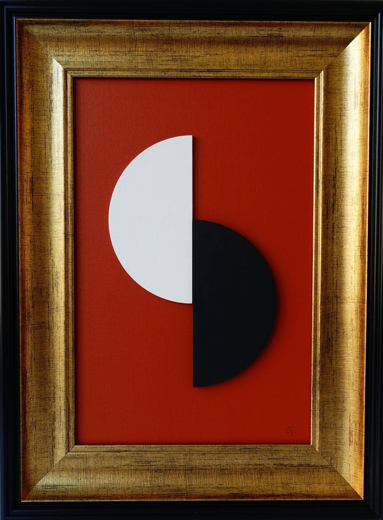 Original Black & White Abstract Paintings by Guy Cardon