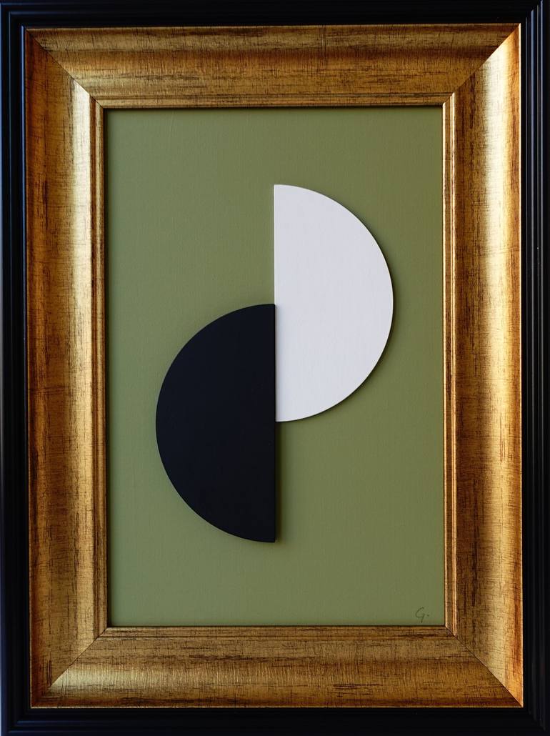 Original Black & White Abstract Paintings by Guy Cardon