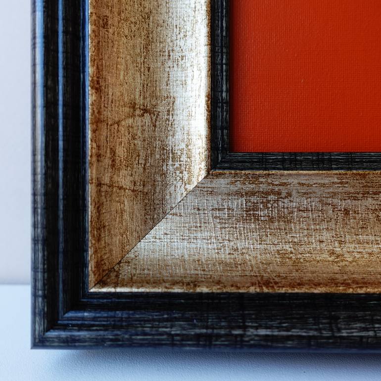 Original Black & White Abstract Painting by Guy Cardon