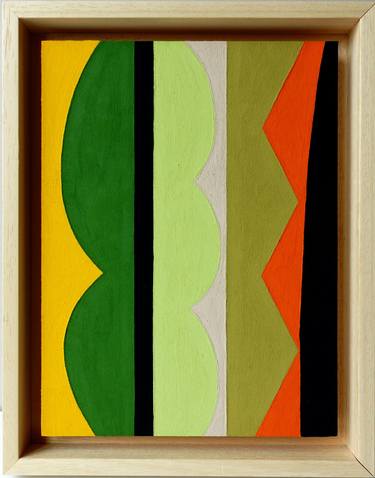 Original Minimalism Abstract Painting by Guy Cardon
