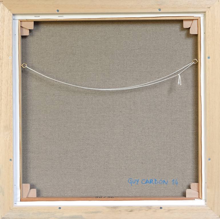 Original Abstract Geometric Painting by Guy Cardon