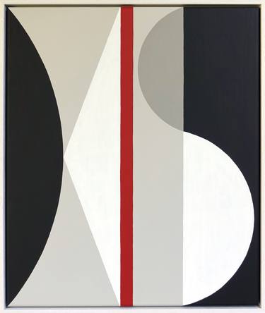 Original Abstract Geometric Paintings by Guy Cardon