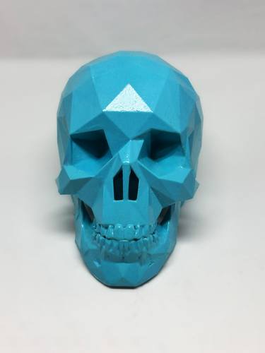 After Life Skull Cyber Blue thumb