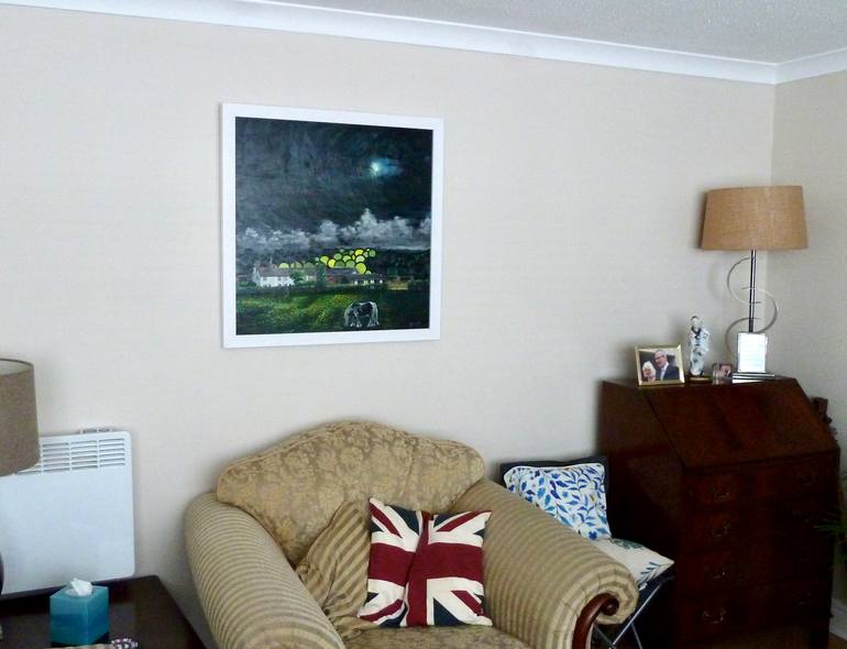 Original Impressionism Landscape Painting by David Taylor-Curran
