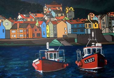 Original Boat Paintings by David Taylor-Curran