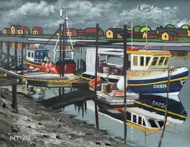 Original Boat Paintings by David Taylor-Curran