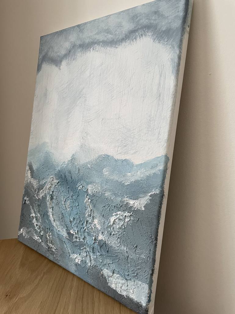 Original Modern Seascape Painting by Aleksandra Motovilova