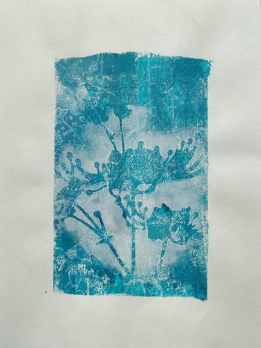 Original Floral Printmaking by Nato Tephnadze-Hoernchen