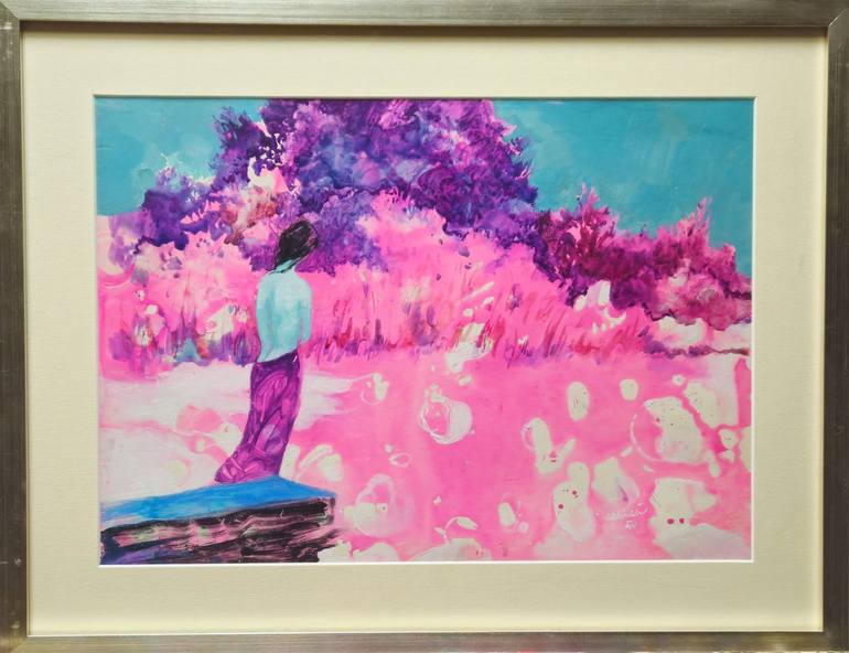 Original Fine Art Nature Painting by Setareh Heidarizad