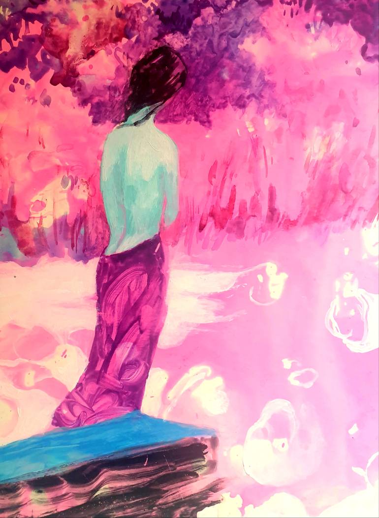 Original Fine Art Nature Painting by Setareh Heidarizad